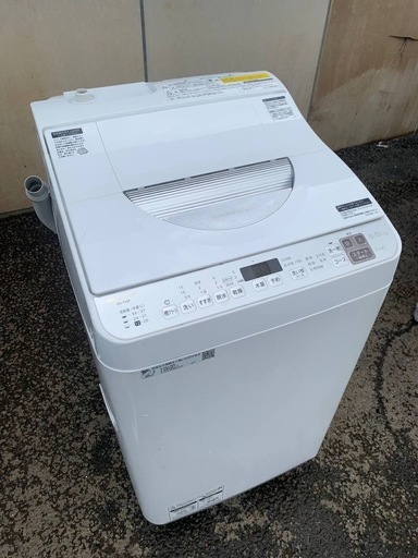 EJ6065番 SHARP 洗濯乾燥機 ES-TX5F-S