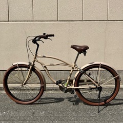 ビーチクルーザー風現状品、used品、値引き不可品‼️早い引き取り者様を優先させて頂きます。お気軽にお問い合わせ下さい！の画像
