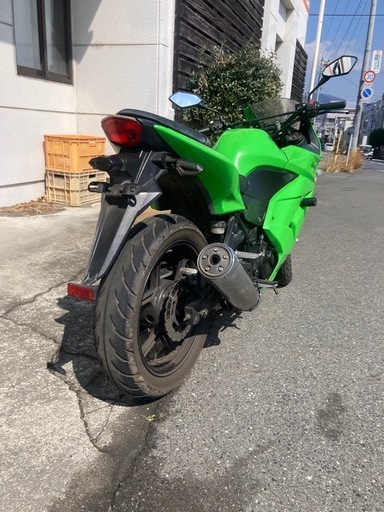 ニンジャ250R ローダウン　アップハンドル　自走で帰れます