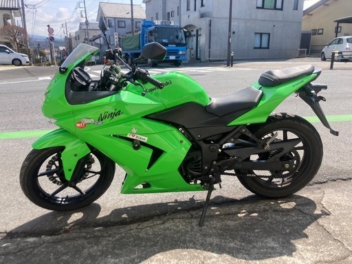 ニンジャ250R ローダウン　アップハンドル　自走で帰れます