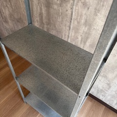 【予約者決定】IKEA シルバーシェルフ 棚の画像