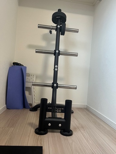 筋トレグッズ　プレートラック