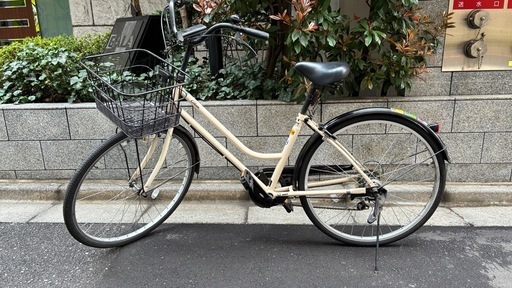 【港区新橋/引取】総額2.5万相当セット！2022年購入自転車（譲渡証明書・強力ライト・サビスプレー付）