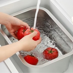 ステンレス 洗い桶の画像