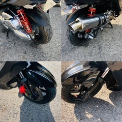 逆車　ヤマハシグナス3型　カスタムの画像