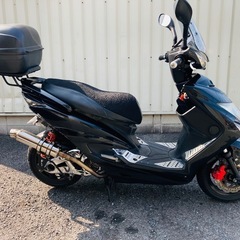 逆車　ヤマハシグナス3型　カスタムの画像