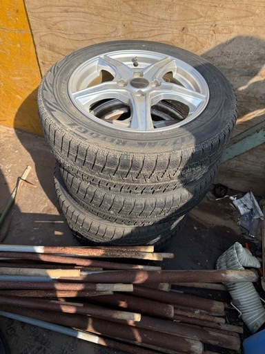 タイヤ お得価格！185/60R15 4穴アルミホイール＋ブリヂストン 