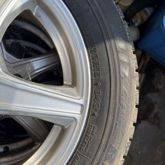 タイヤ お得価格！185/60R15 4穴アルミホイール＋ブリヂストンスタッドレス4本セット 20000円の画像