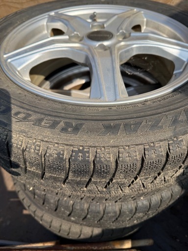 タイヤ お得価格！185/60R15 4穴アルミホイール＋ブリヂストン 