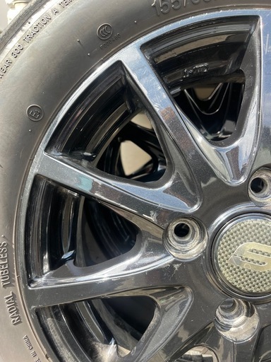 シバタイヤ　ホイール・タイヤ4本セット　155/65r13