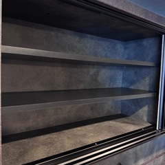 ※4/9以降発送予定※Pamouna食器棚(幅160) パモウナキッチンボードの画像