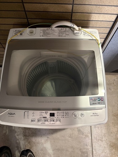AQUA8キロ洗濯機 (はまちょ) 六本松の生活家電《洗濯機》の中古 