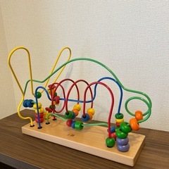 うさぎ型　ビーズコースター　ルーピング
の画像