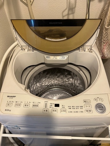 洗濯機 SHARP ES-GV8E