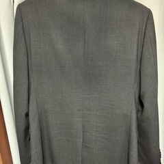 入学式！　黒系 上下セット ビジネススーツ 就活 Mサイズ程度 名字刺繍入り　冠婚葬祭の画像