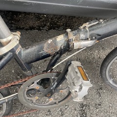 ジャンク　DAHON 折り畳み自転車の画像