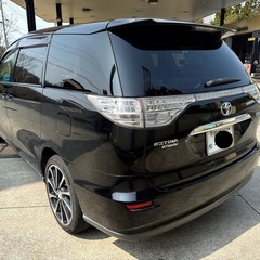 パッと見綺麗⭐︎エスティマHV G⭐︎4WD⭐︎HVバッテリー交換済！純正ナビTV バックモニター パワスラ パワーシート パワートランク ７人乗りオットマンシート 後席パワーシート装備充実⭐︎の画像