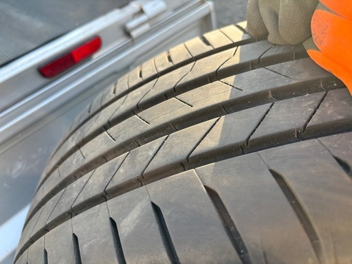 ②/4 235/50R20 LEXUS NX純正 ブリヂストン 3000km タイヤホイール