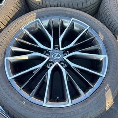 ②/4 235/50R20 LEXUS NX純正 ブリヂストン 3000km タイヤホイールの画像