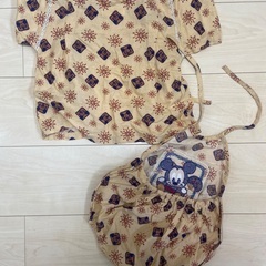 サイズ80  甚平　ミッキーの画像