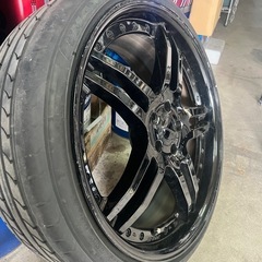 １９インチホイールタイヤ　
の画像
