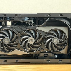 自作ゲーミングPC  Ryzen 7 7800X3D RTX4080Super DDR5 32GB SSD 2TB ITXコンパクトPCの画像