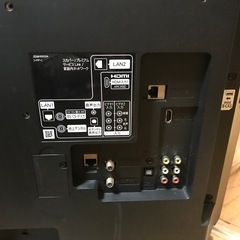 HDD内蔵！HITACHIの32型テレビの画像