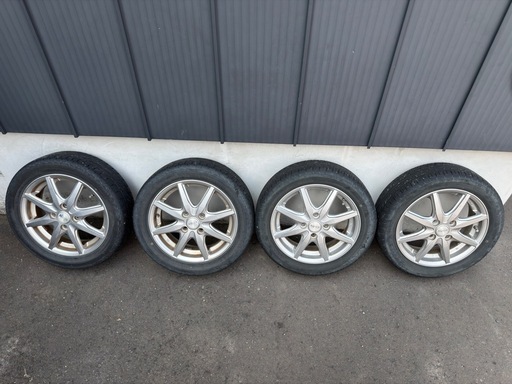 【取引完了】165/55R14 BRIDGESTONE NEXTRY×2/YOKOHAMA ECOS ES31×2  夏タイヤ　4本タ