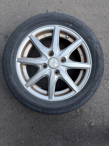 【取引完了】165/55R14 BRIDGESTONE NEXTRY×2/YOKOHAMA ECOS ES31×2  夏タイヤ　4本タ