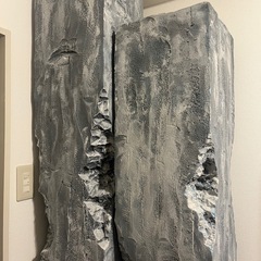 石柱風オブジェ（アート作品）の画像