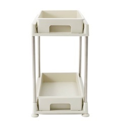 【美品】3coins シンク下引き出し収納 2段 【新生活にも🌸】の画像