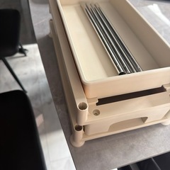 【美品】3coins シンク下引き出し収納 2段 【新生活にも🌸】の画像