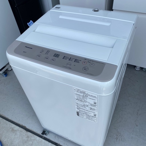 洗濯機　Panasonic NA-F60B14 2021年製　小倉北区