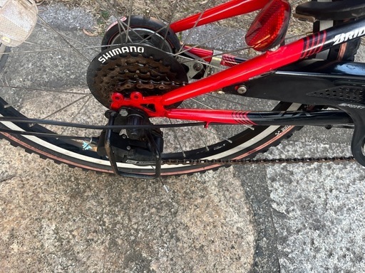 ブリヂストン　22インチ　自転車