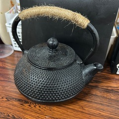 未使用♡鉄急須の画像