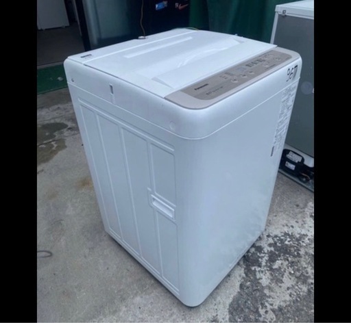 NO B968?福岡市内配送設置無料✨?パナソニック 全自動洗濯機 洗濯 5kg つけおきコース搭載 シャンパン NA-F50B13
