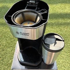 【中古】Russell Hobbs コーヒーグラインダー＆タンブラードロップ（取説あり）の画像