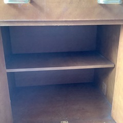 コンセント付き収納庫の画像