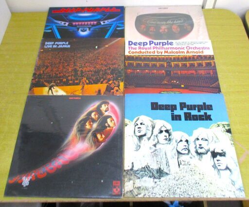 B114 DEEP PURPLE LPレコード 6枚セット SHVL793 P-6505W P-10559W TPSA7515 P-6504W P-5506~7W