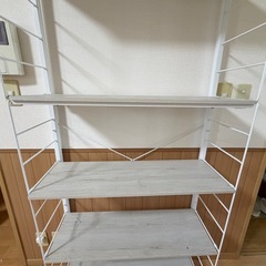 突っ張りラックの画像