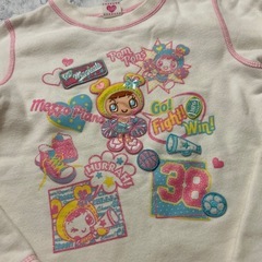 120cm 七分袖 カットソー ラブ ベリエちゃん 平成　希少　レアの画像