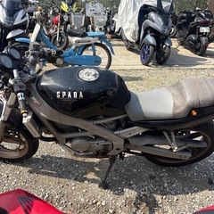 VT250  VT250スパーダ　　不動　クランキングオッケー　　書付き　ベース車両の画像