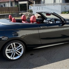 美車！後期！BMW F23 220i カブリオレ Mスポーツ 車検R9年9月☆法人ワンオーナー／電動オープン／LEDヘッドライト／赤レザーの画像
