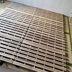 
ベットすのこシングル２つの画像