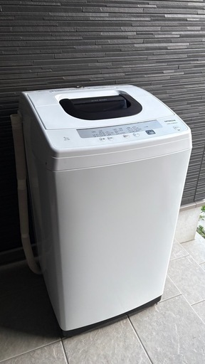 お相手が決まりました。洗濯機の出品です