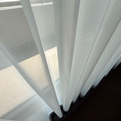 レースのカーテン大(高さ246cm×幅390cm(＋50cm)の画像