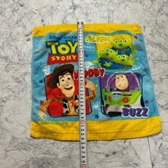 トイ・ストーリー　タオル　ディズニー　ウッディ　バズ　数回使用の画像