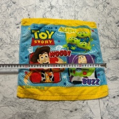 トイ・ストーリー　タオル　ディズニー　ウッディ　バズ　数回使用の画像