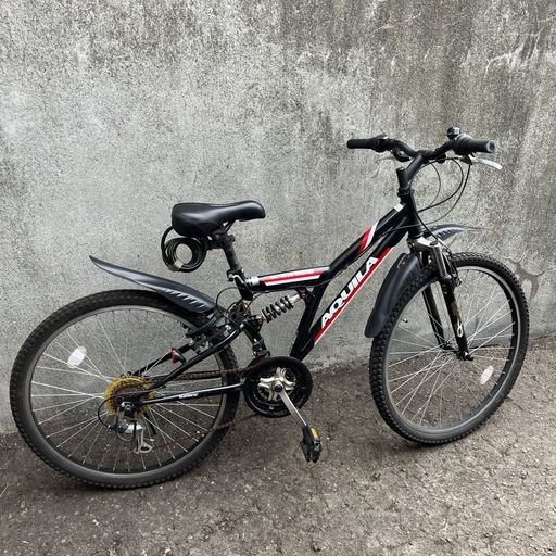 AQUILA 26インチ 子供用自転車 マウンテンバイク SPBW2618 サスペンション付き