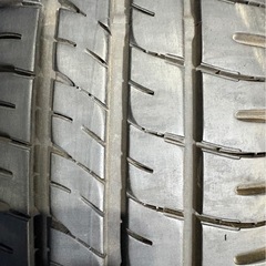 夏タイヤ155/65R14バリ目アルミホイール付4本セット購入者決まりましたの画像